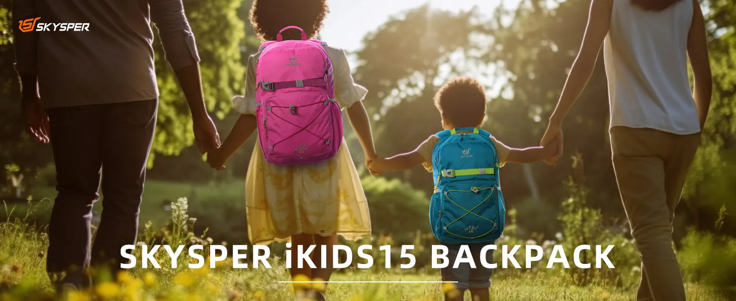 iKIDS15 - SKYSPER 15.75-inch Kids Backpack for 6 - 9 Years Old