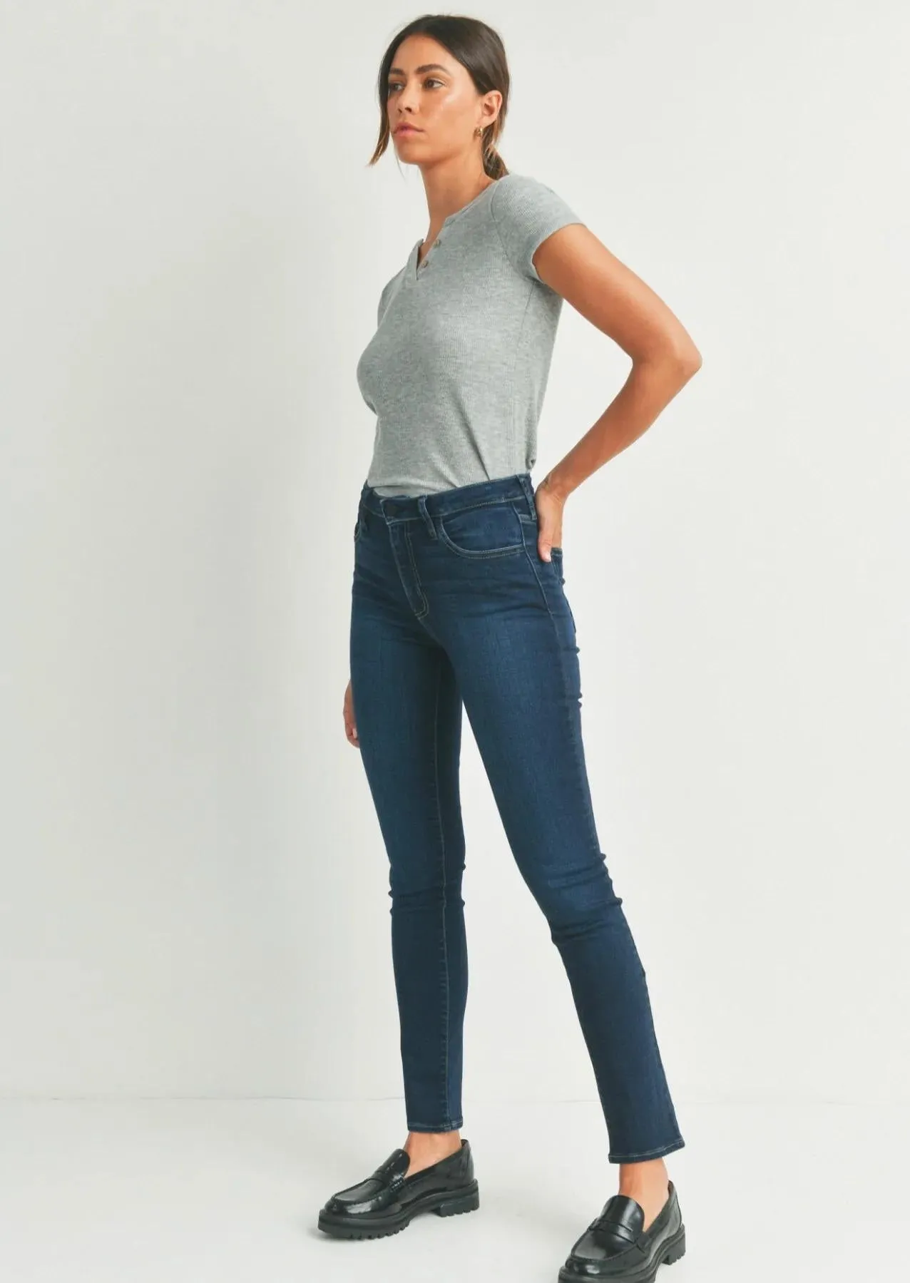Just Black Denim Long Straight Leg