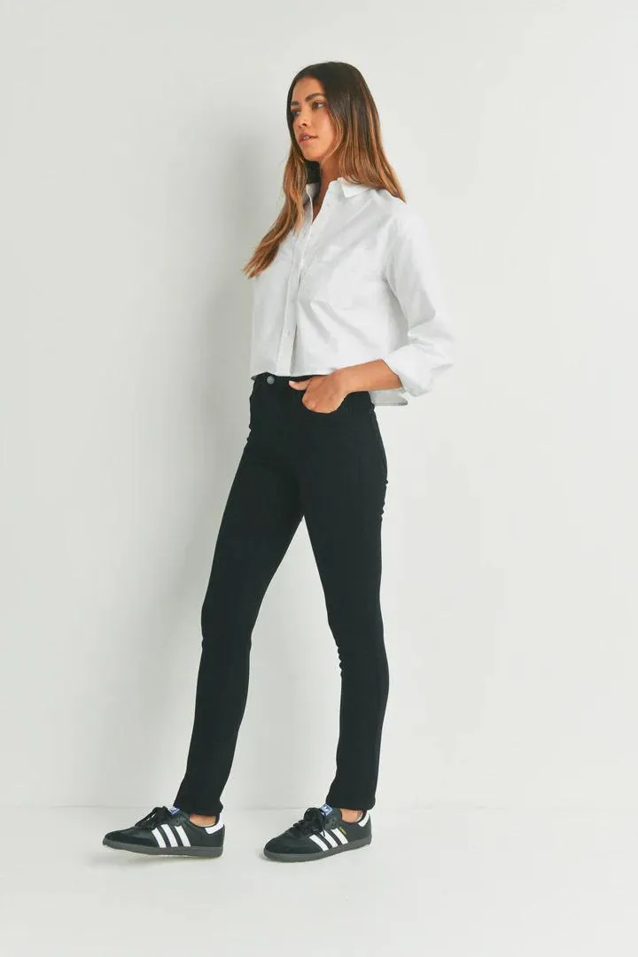 Just Black Denim Long Straight Leg
