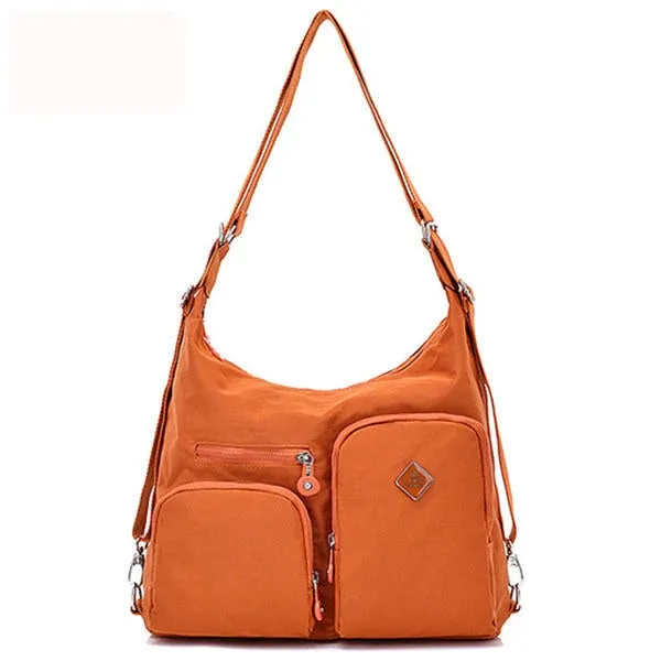Lady Multifunctional Waterproof Oxford Shoulder Bags Leisure Backpacks