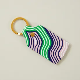 Lasdun Navy/Green - Key Fob