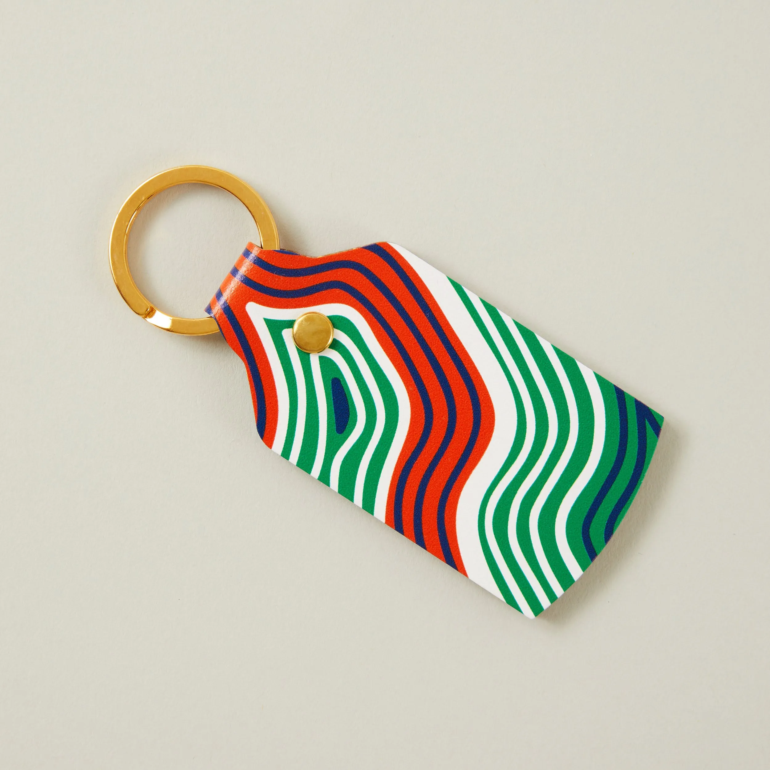 Lasdun Orange/Green - Key Fob