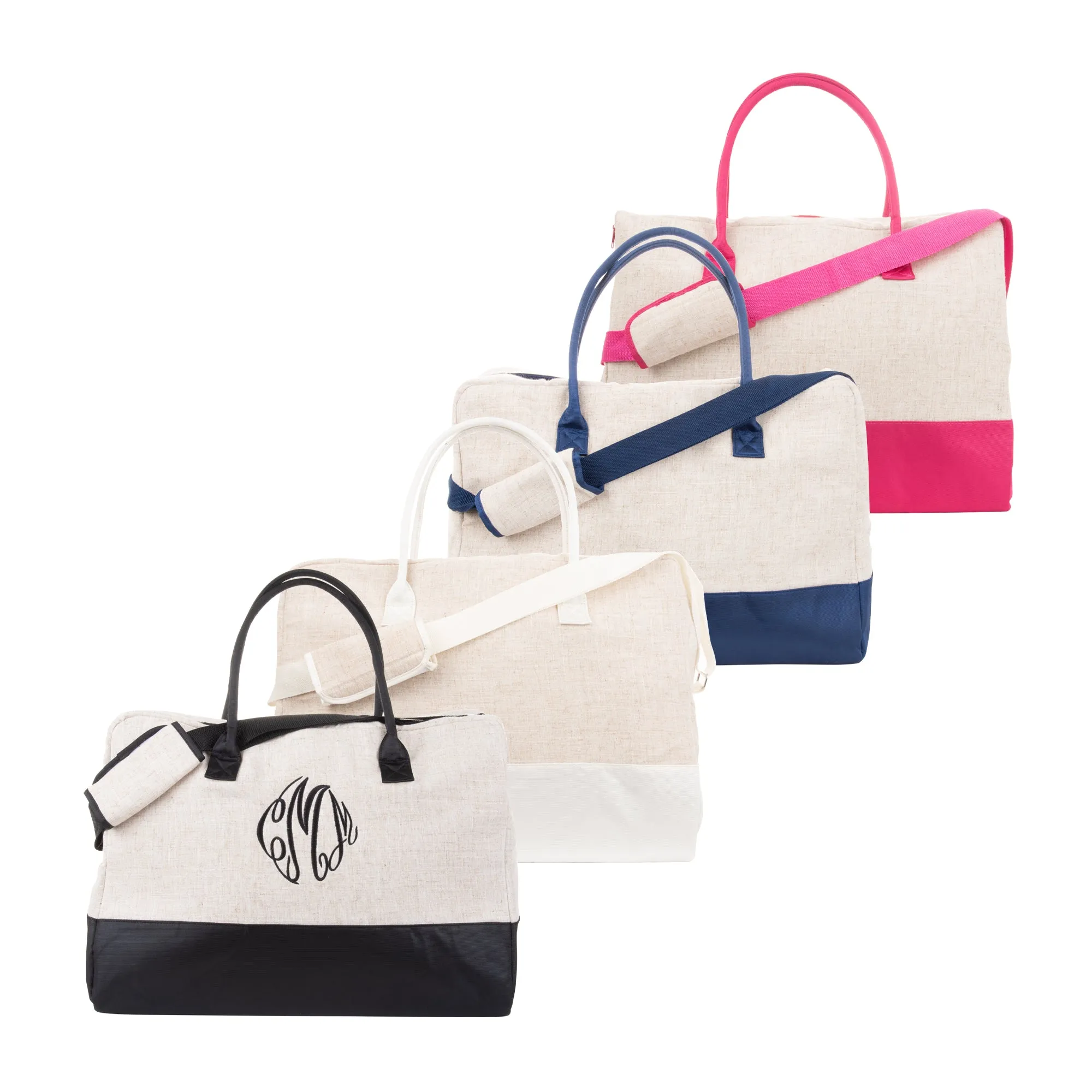 Linen Duffle Bag