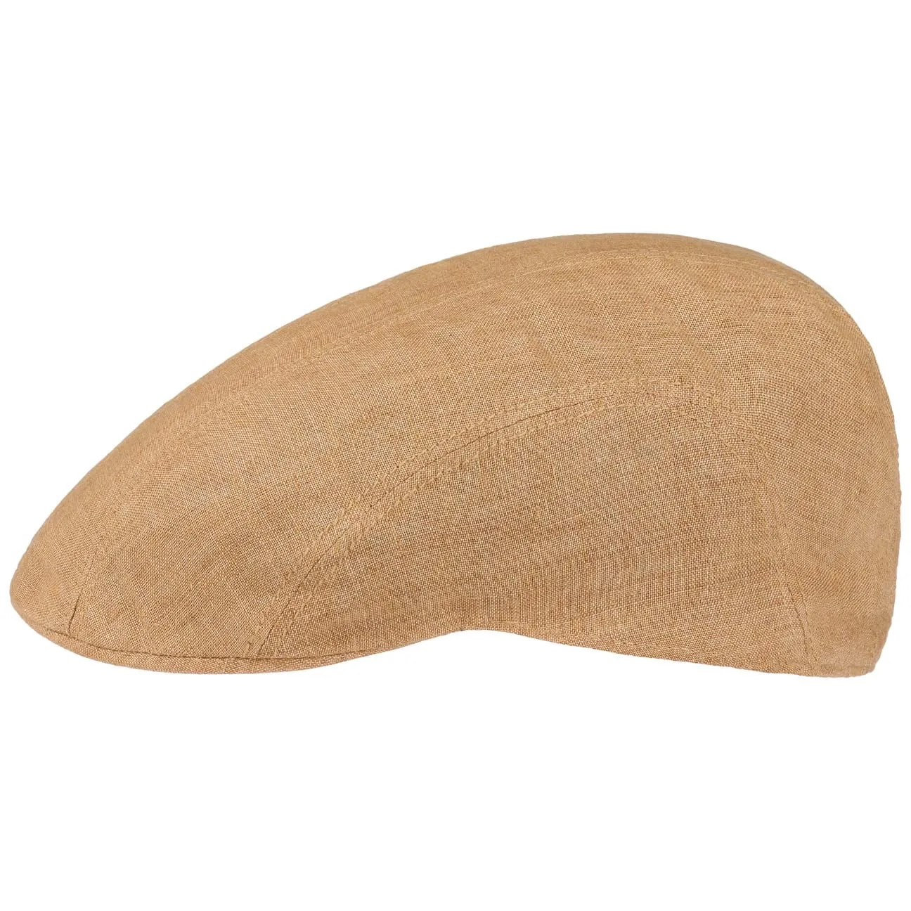 Madison Linen Flat Cap by Stetson