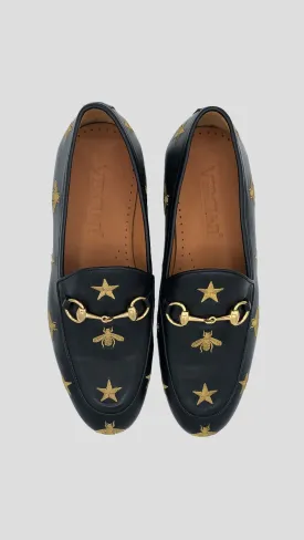 Men's Luxury Embroidered Loafers by Vercini
