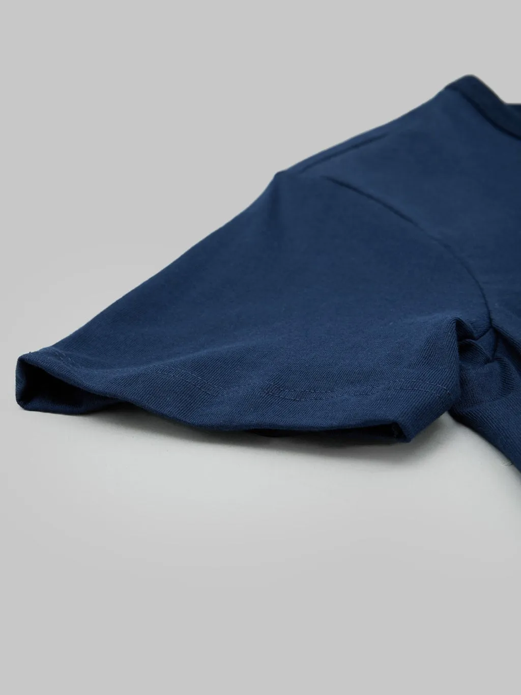 Merz b. Schwanen 1950s 5.5oz Loopwheeled Classic Fit T-Shirt Ink Blue