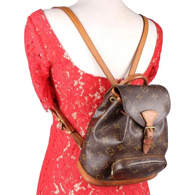 Monogram Montsouris Backpack PM (Authentic Pre-owned)