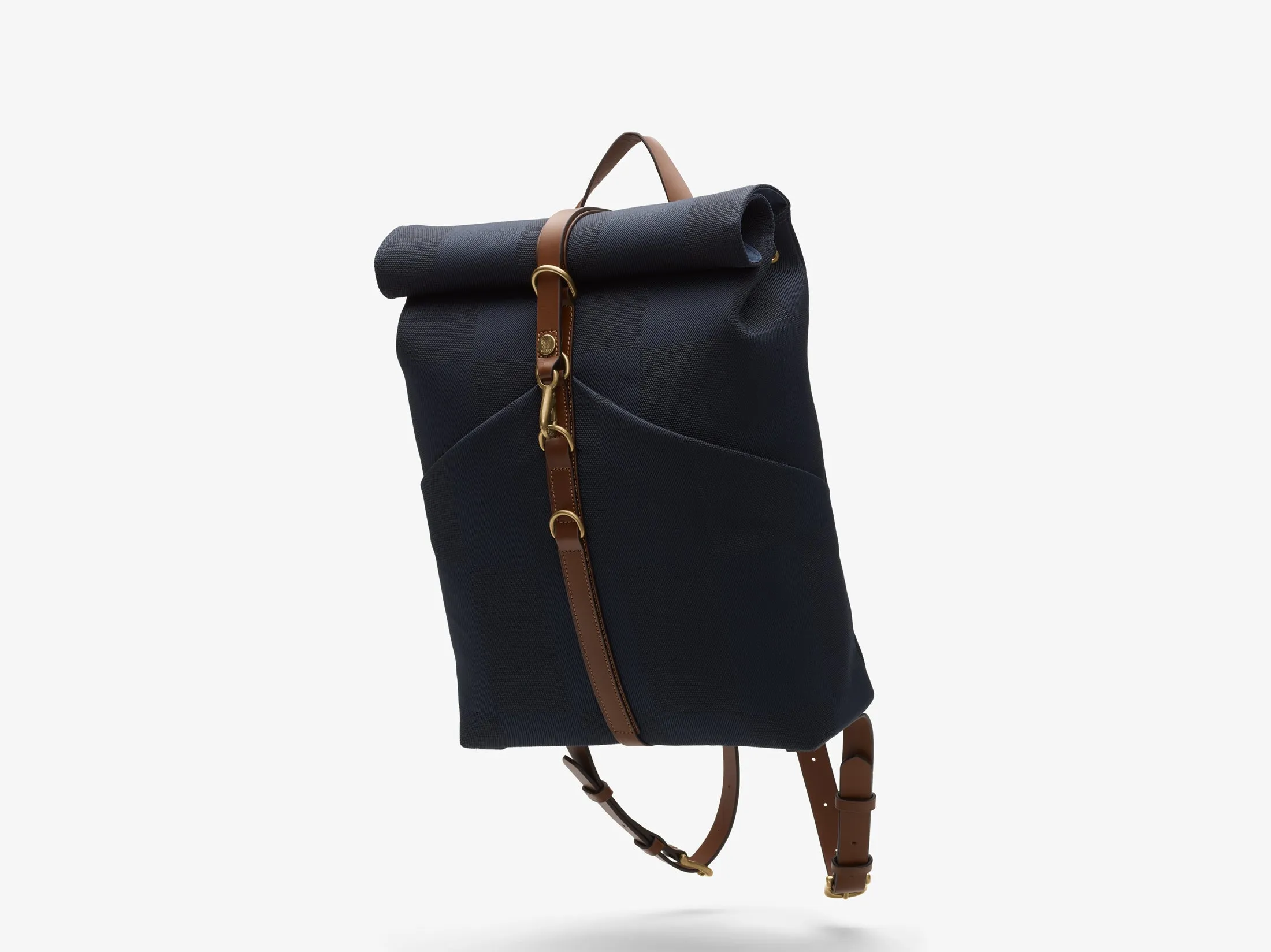M/S Rucksack - Pioneer Blue/Cuoio