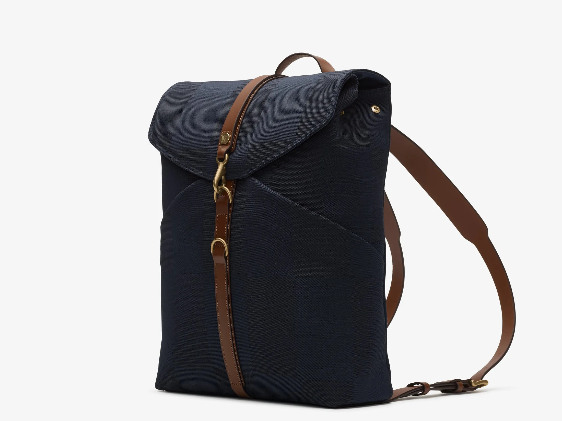 M/S Rucksack - Pioneer Blue/Cuoio