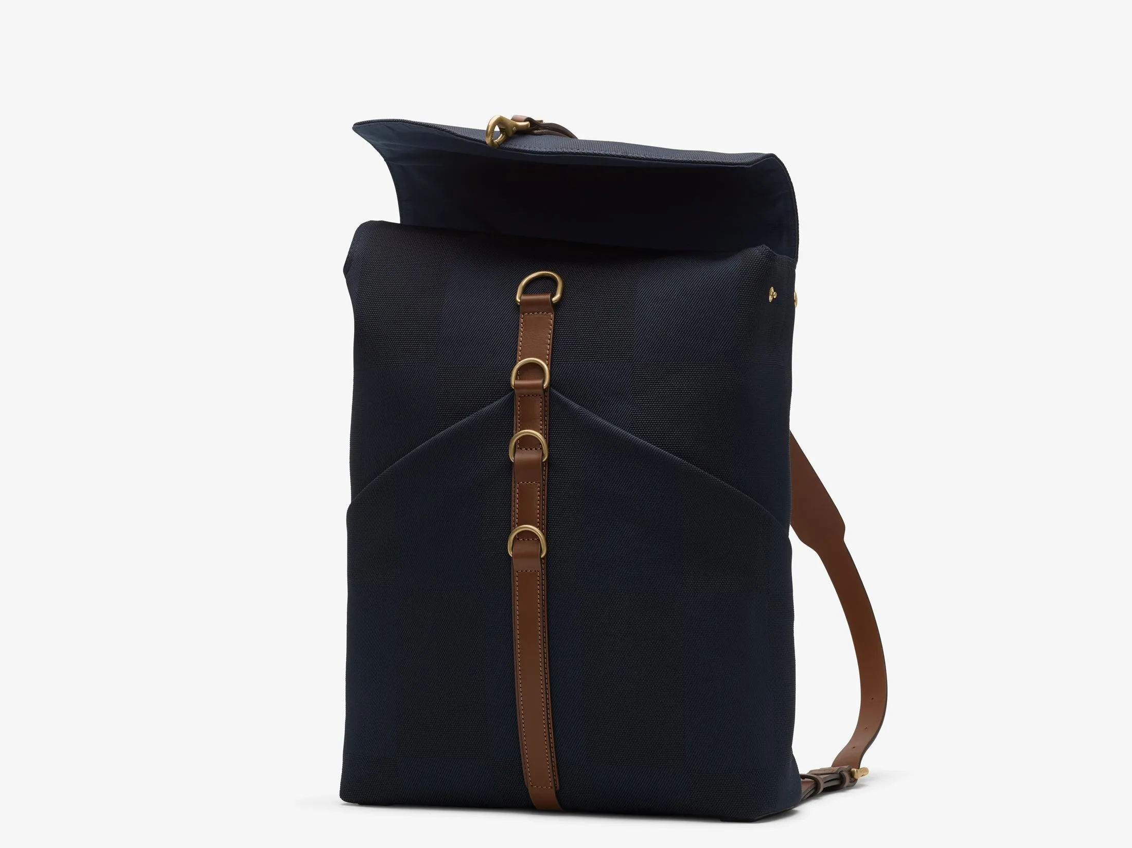 M/S Rucksack - Pioneer Blue/Cuoio