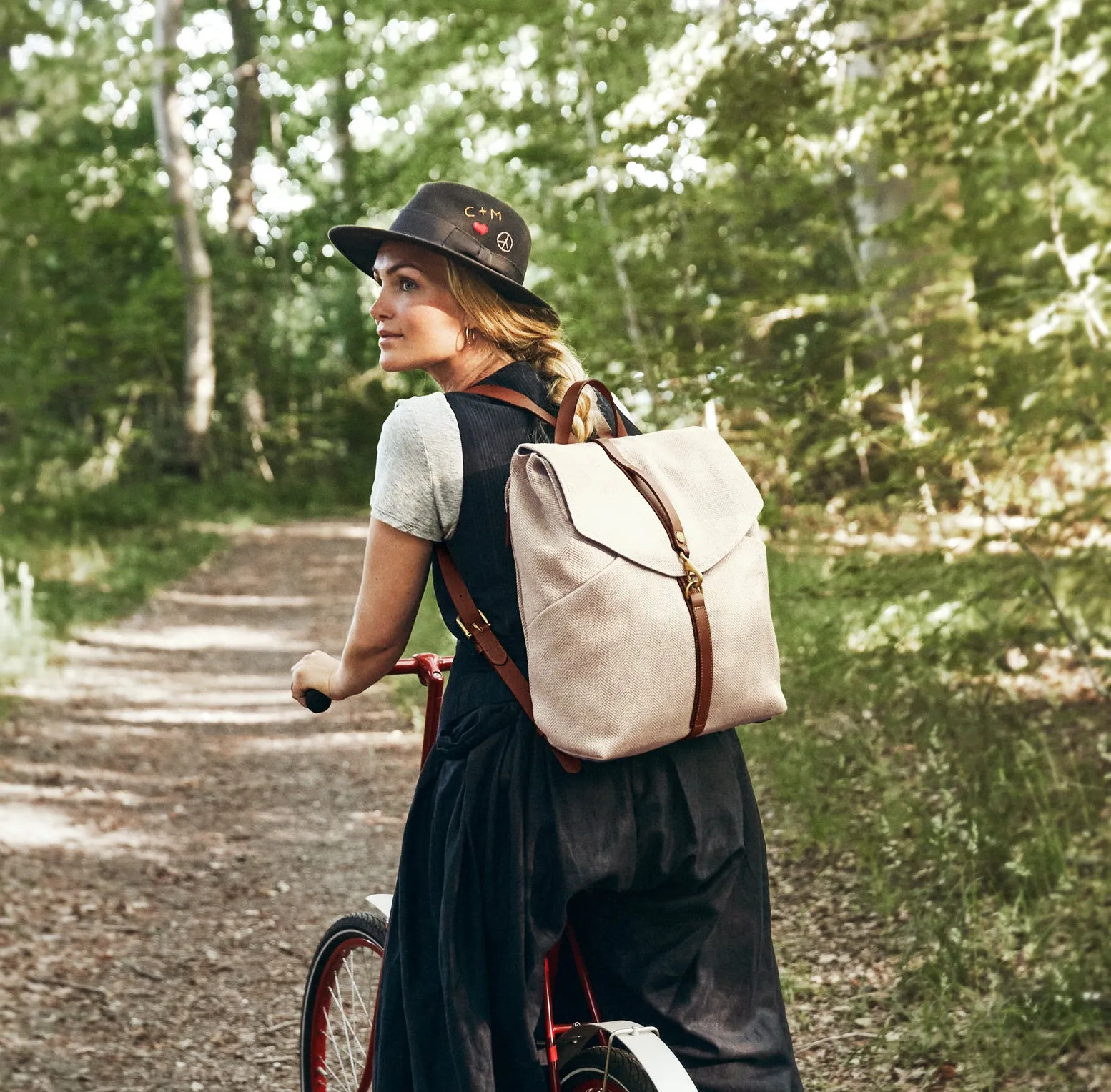 M/S Rucksack - Pioneer Blue/Cuoio