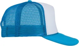 OTTO Neon Polyester Foam Front 5 Panel High Crown Mesh Back Trucker Hat