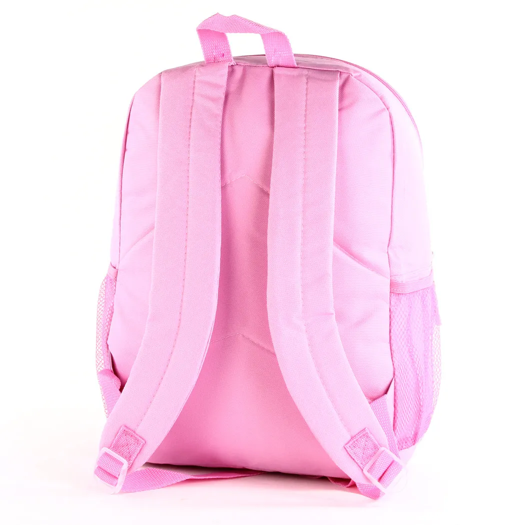 Personalized 16 Inch School Backpack - Minnie Mouse