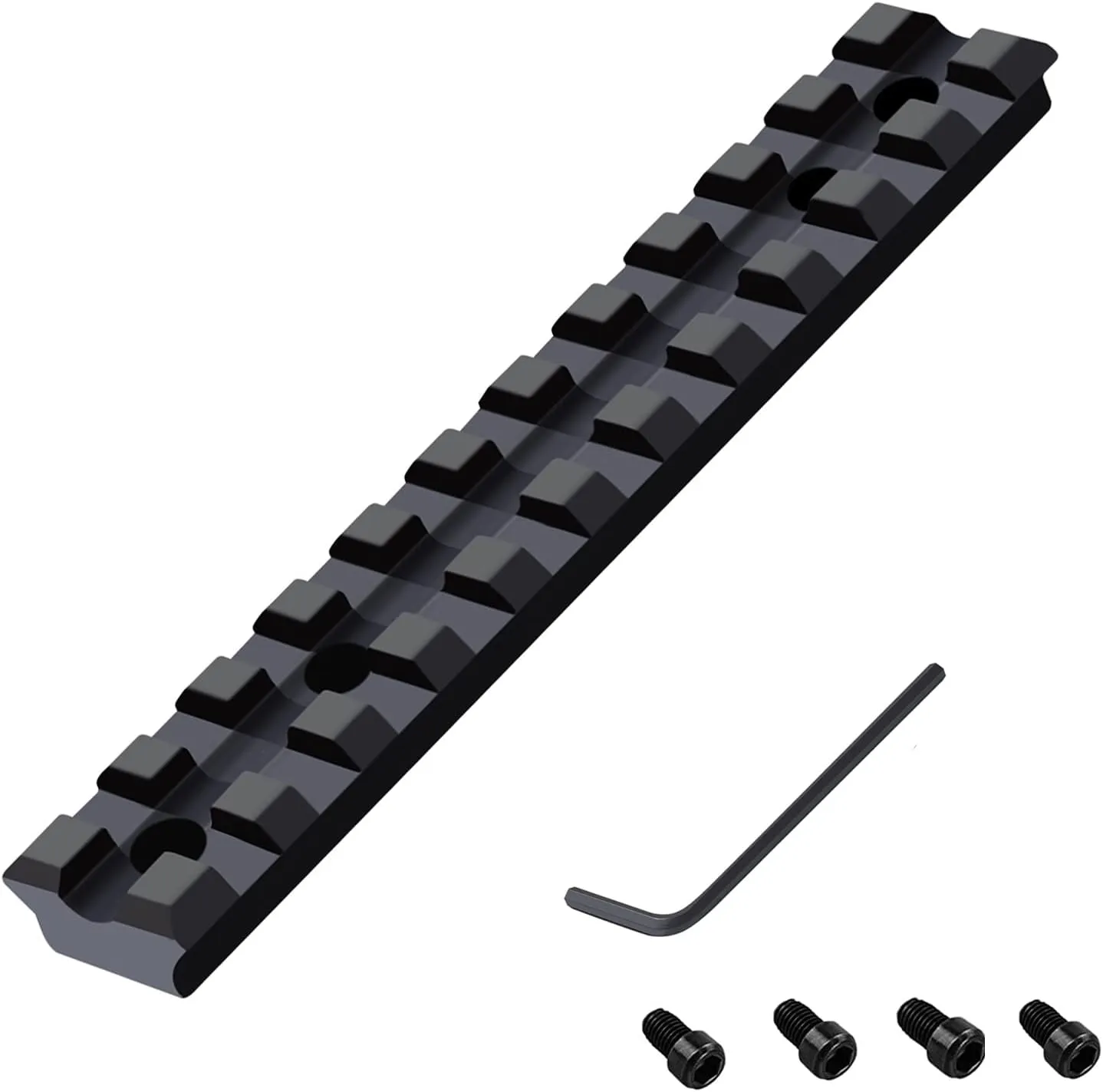 Picatinny Rail Mount for 10/22 with 11 Slots for Red DotsMounting, Scopes, Magnifiers