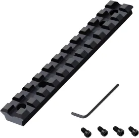 Picatinny Rail Mount for 10/22 with 11 Slots for Red DotsMounting, Scopes, Magnifiers