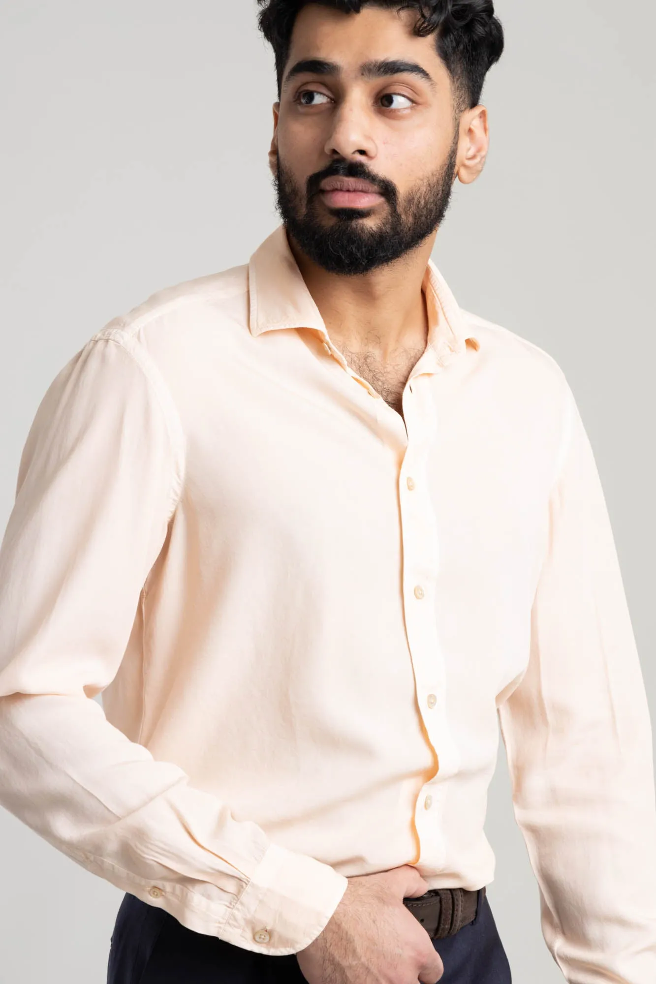 Pink Lyocell Shirt
