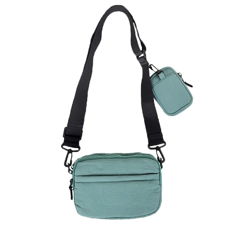 Puffie Shoulder Bag - Green - SA2301005C