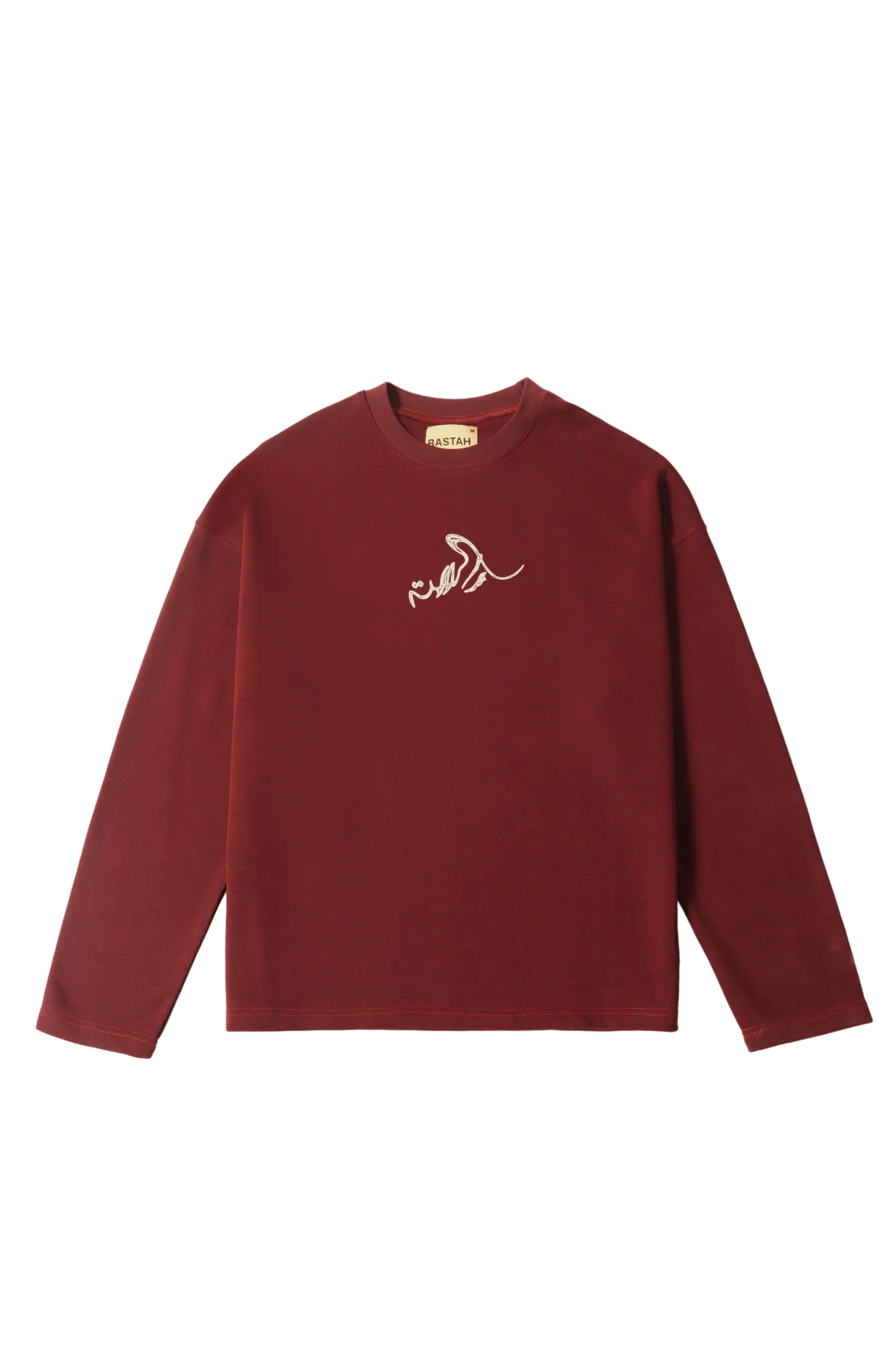 "FOREVER FOREST" MAROON FULL SLEEVE T SHIRT