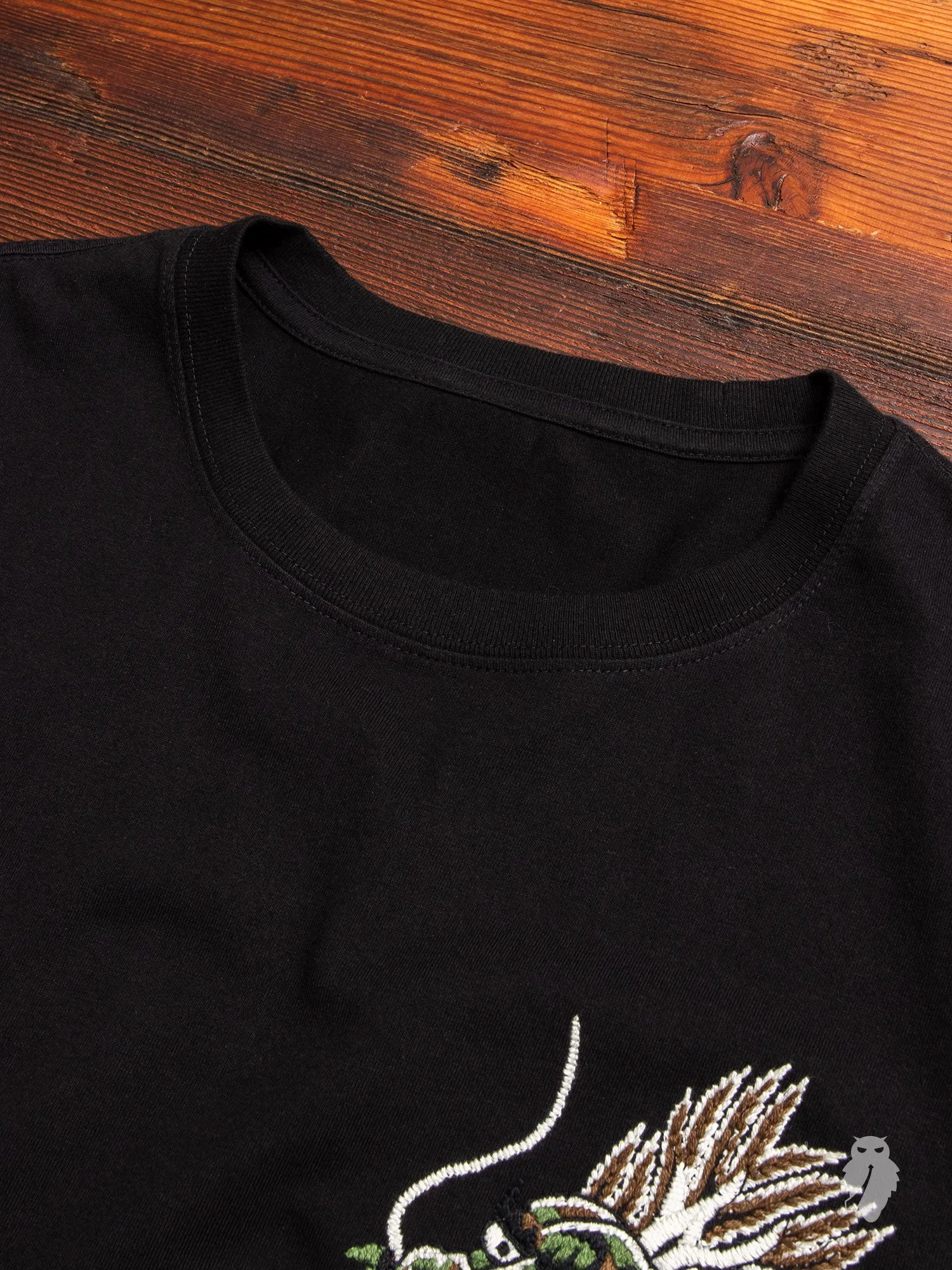 "Ghost" T-Shirt in Black