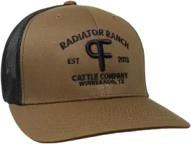 Rodeo Time Dale Brisby Radiator Ranch PF Brand Adjustable Snapback Hat for Men & Women, Breathable Baseball Cap, One Size