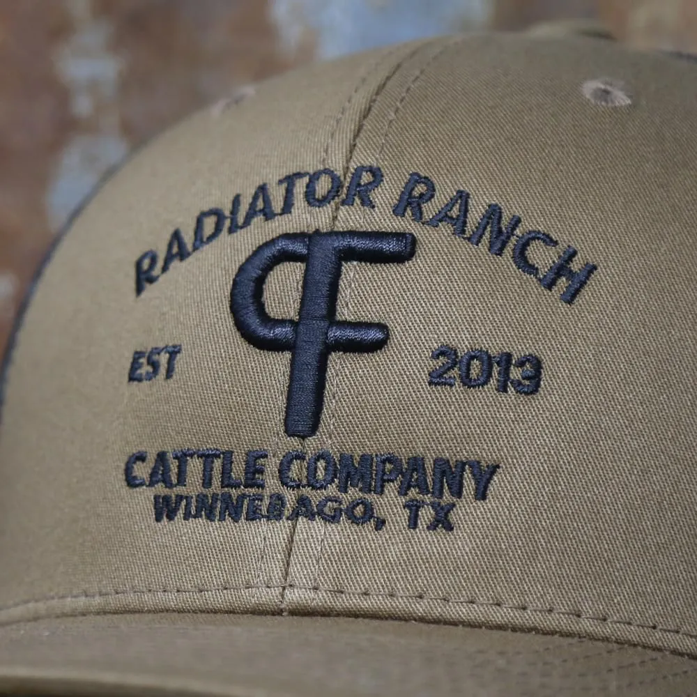 Rodeo Time Dale Brisby Radiator Ranch PF Brand Adjustable Snapback Hat for Men & Women, Breathable Baseball Cap, One Size