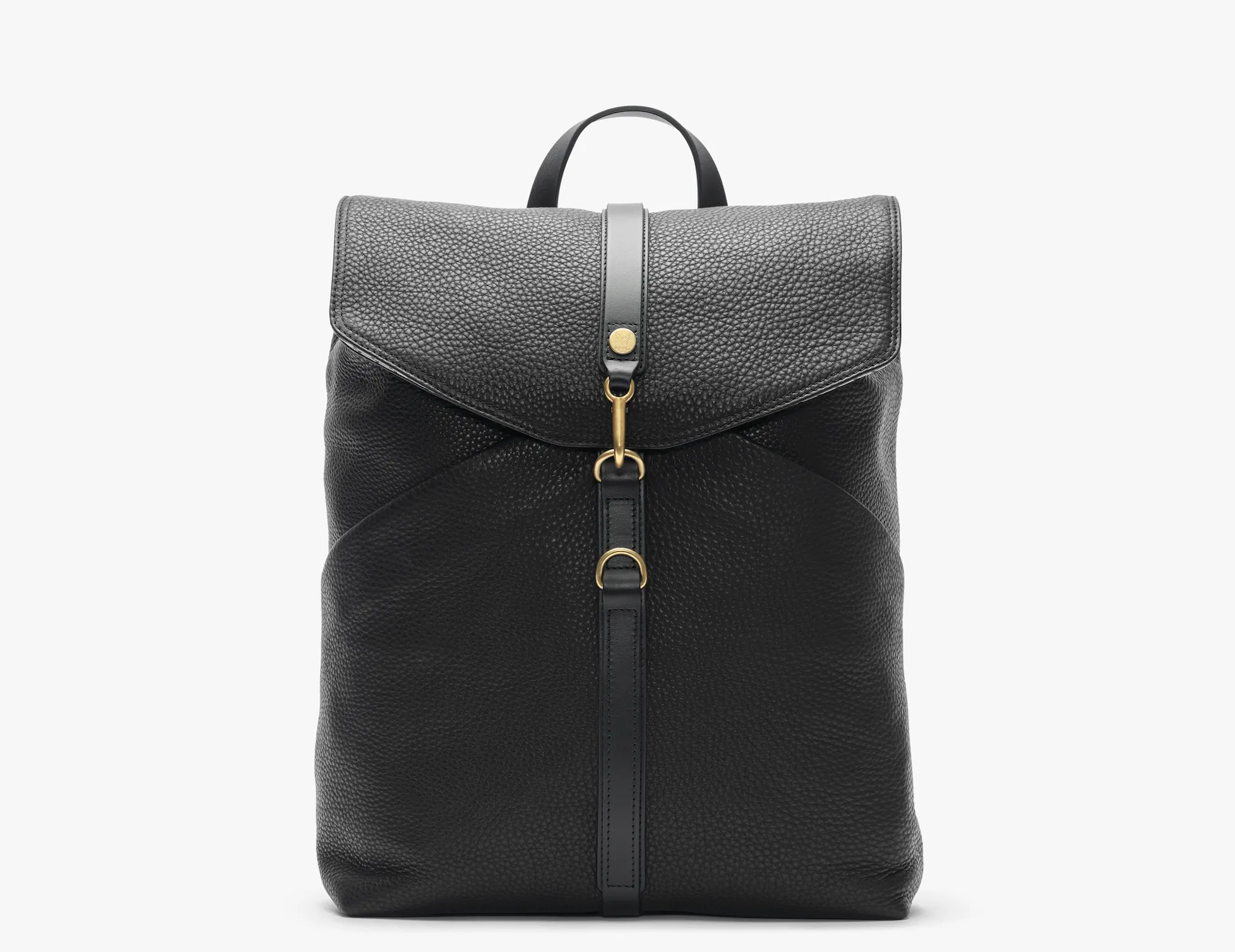 Rucksack, Leather – Black/Black