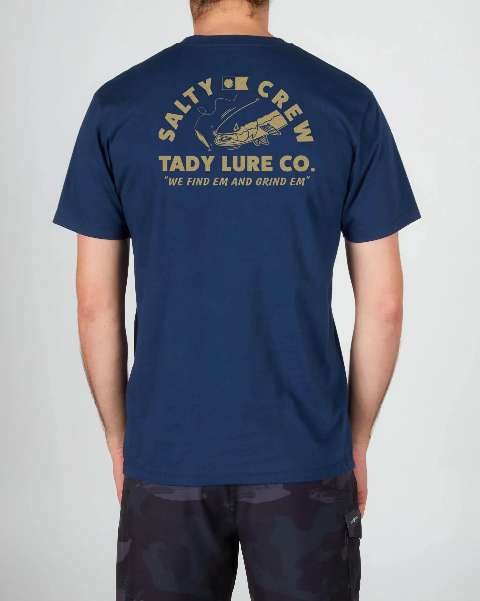 SALTY CREW TADY S/S TEE - NAVY