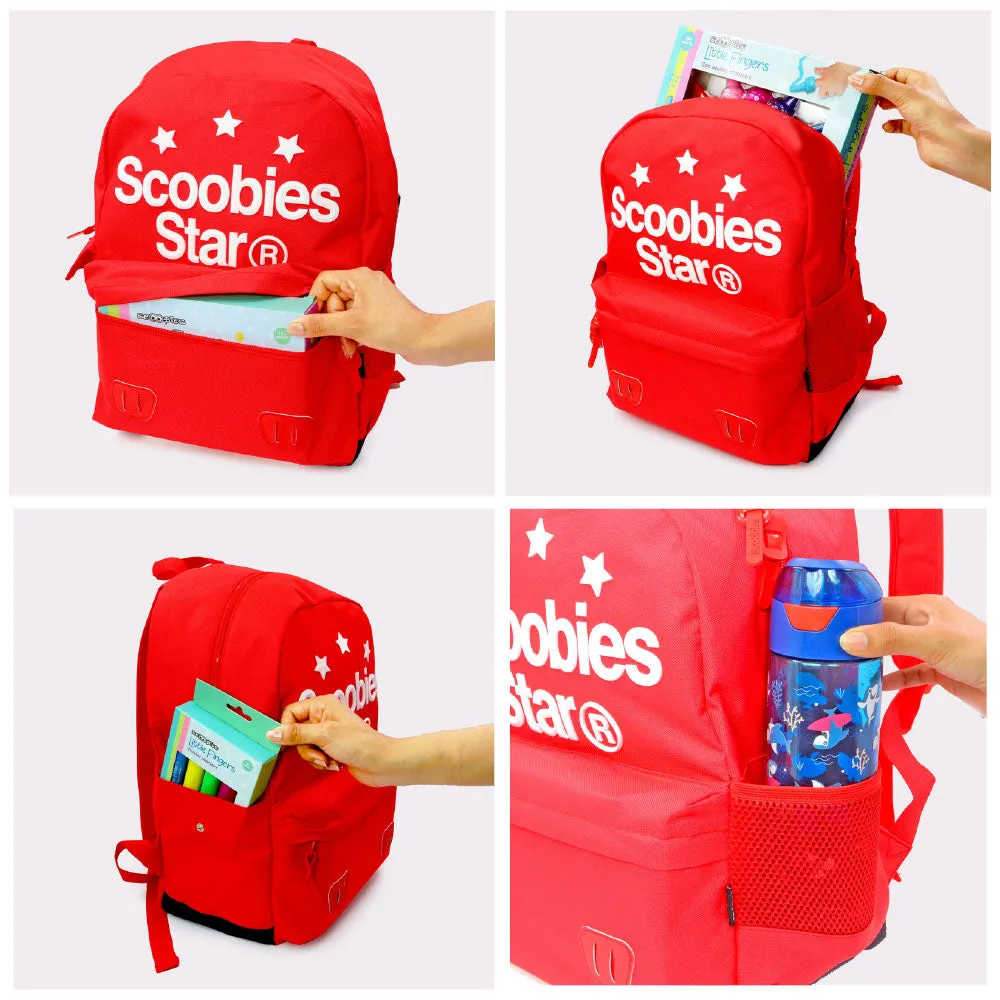 Scoobiesstar Canvas Bag Red