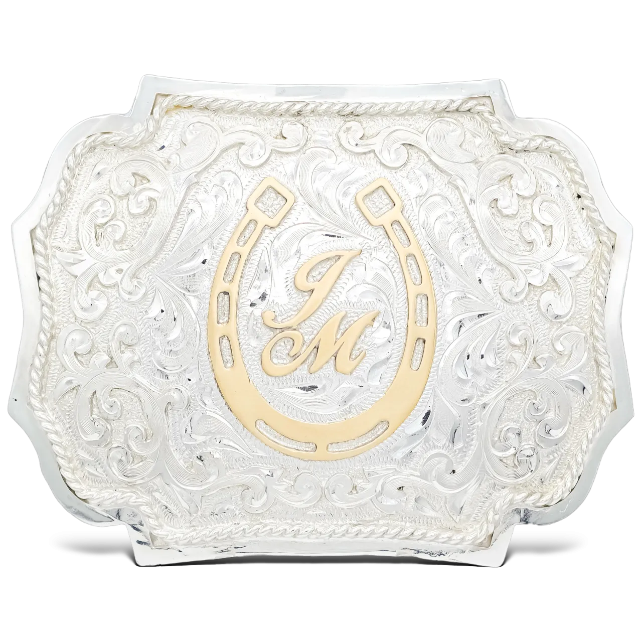 Silver Plated Custom Buckle