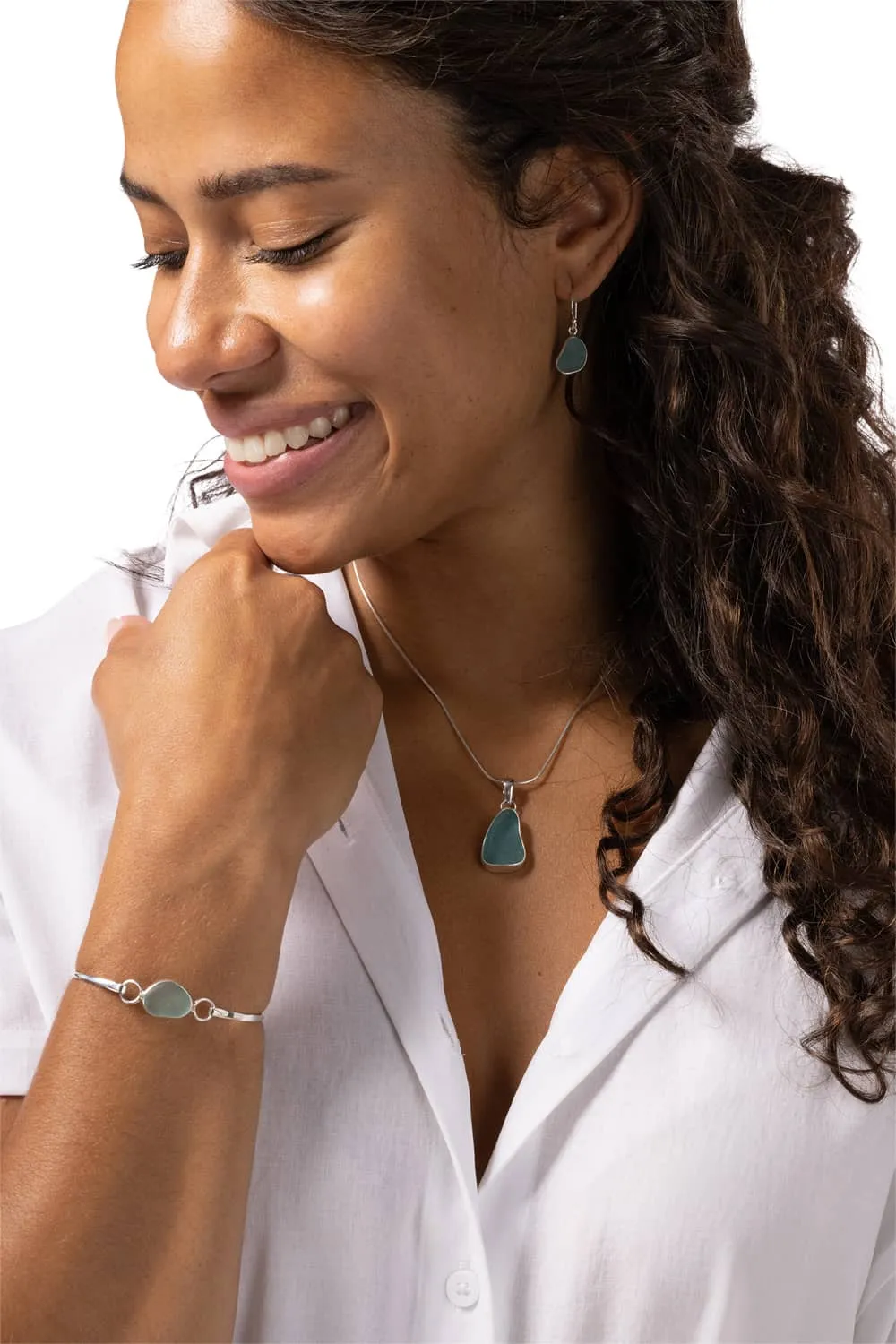 Single Bezel Pendant Necklace with Gift Box