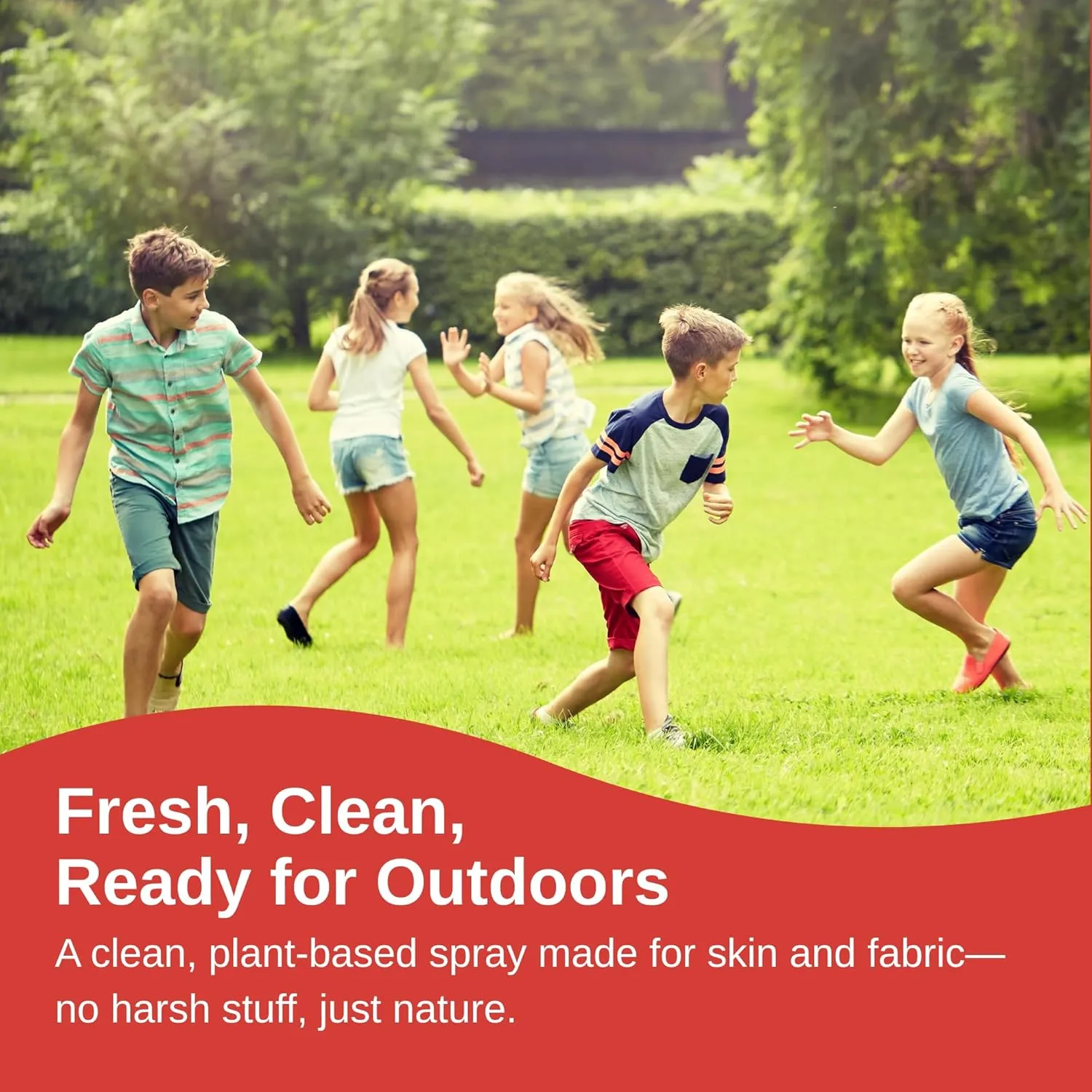 Skeeter Screen 90200 Mosquito Deterrent Spray  DEET-Free Essential Oil Blend  4 Fl Oz Pump  Safe for Skin & Clothes  Non-Staining, Alcohol-Free  Cedar, Peppermint, Rosemary, Thyme