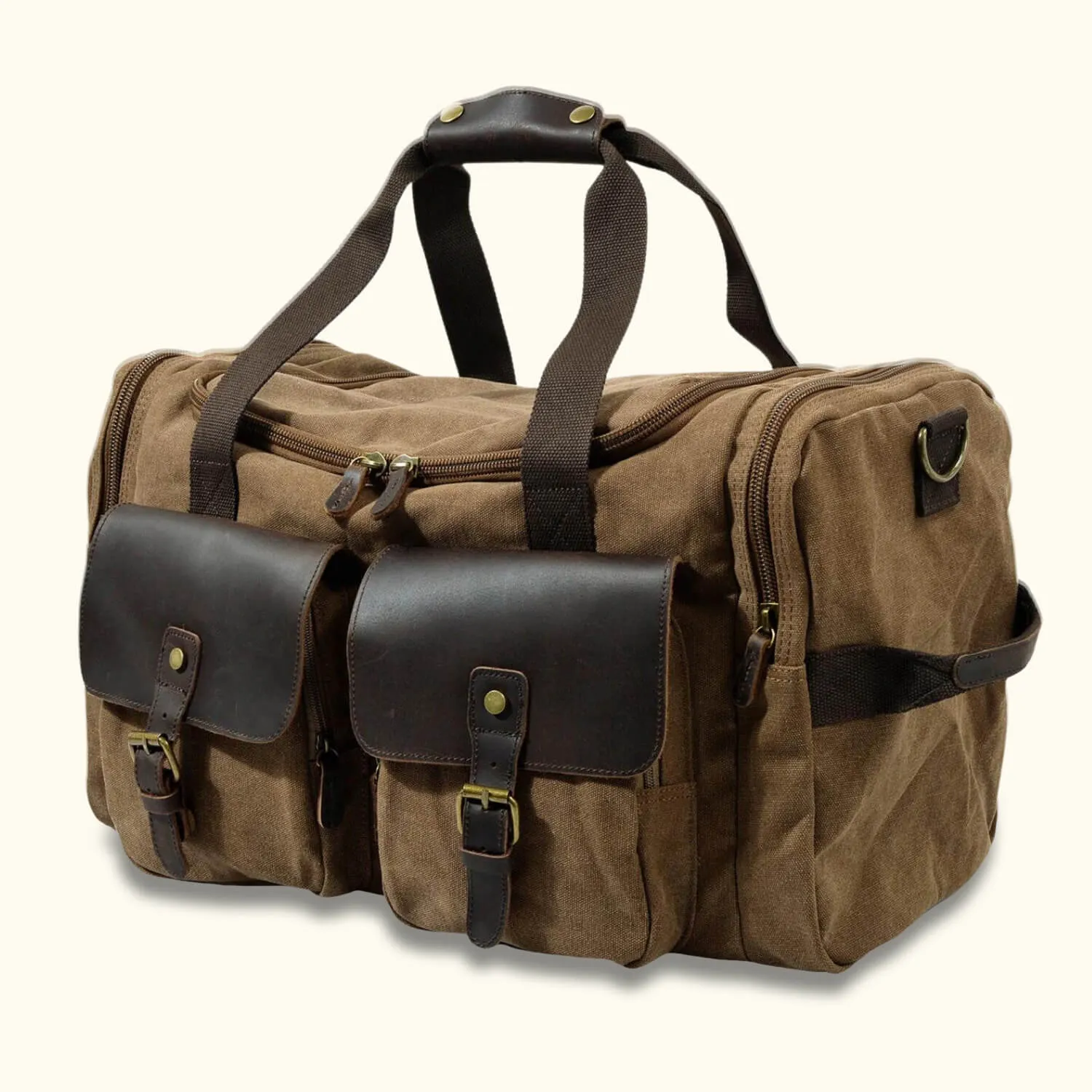 The Buckaroo Fit - Vintage Canvas Gym Bag
