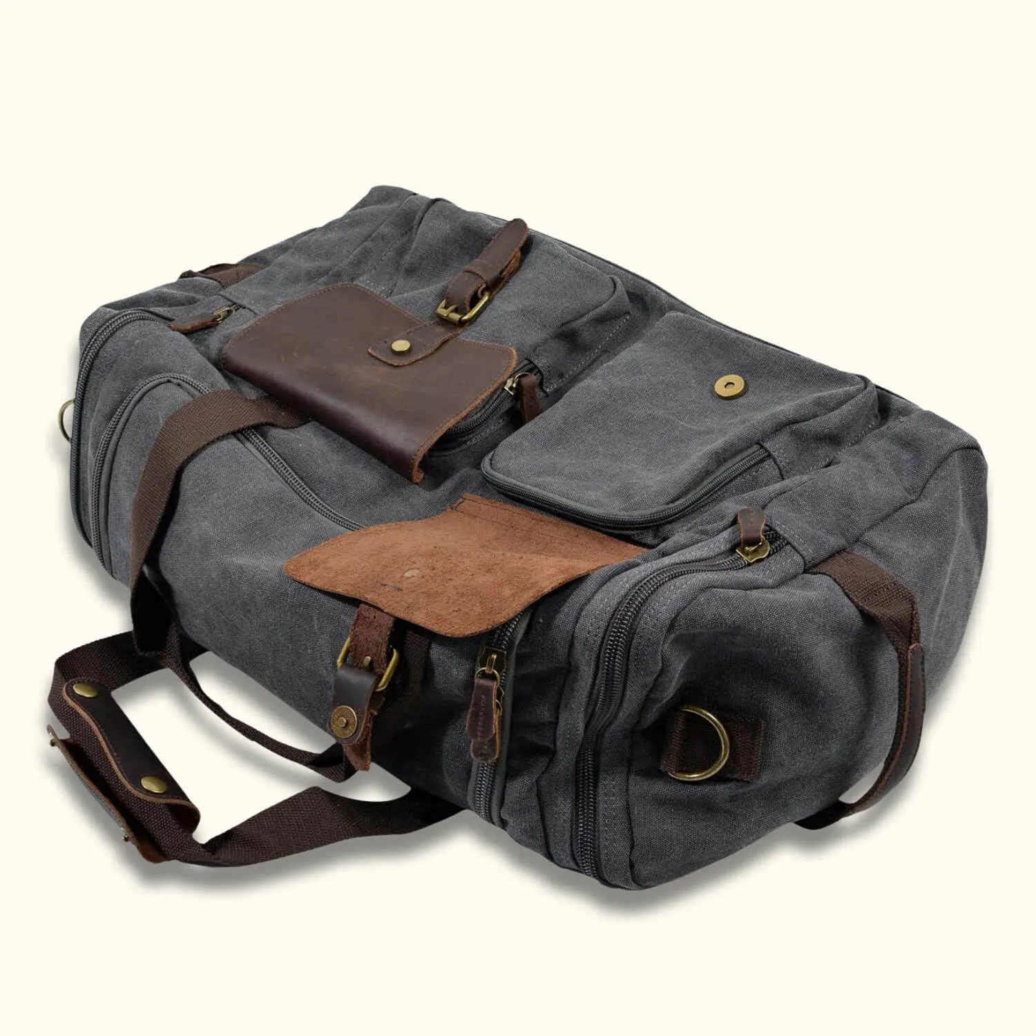 The Buckaroo Fit - Vintage Canvas Gym Bag