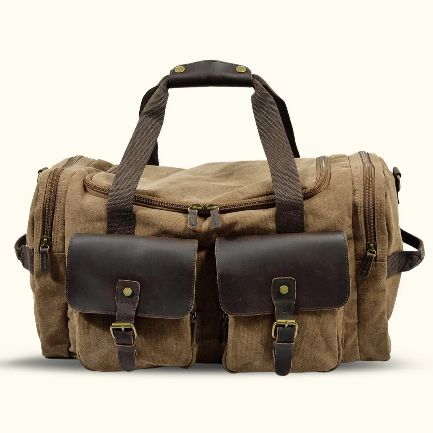 The Buckaroo Fit - Vintage Canvas Gym Bag