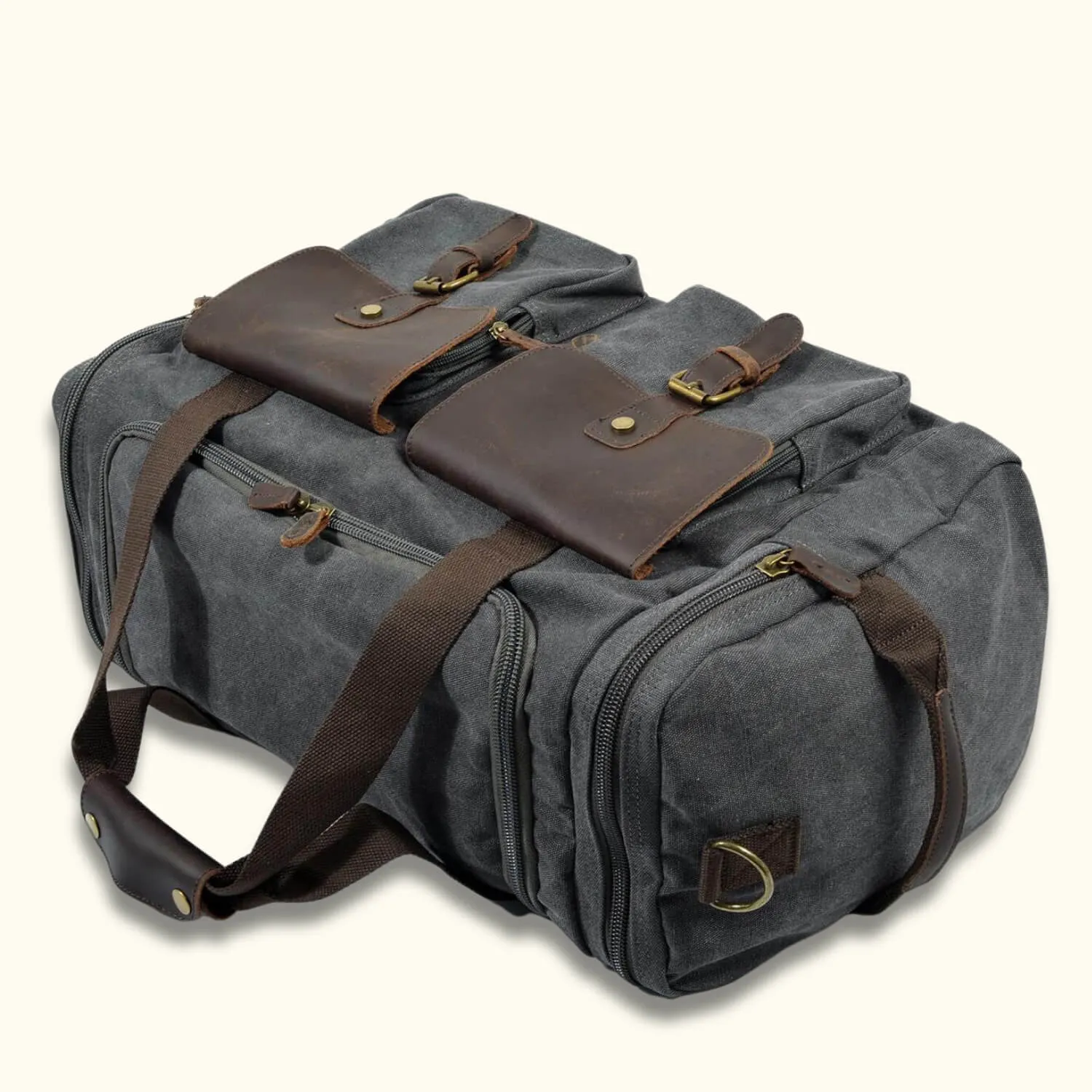 The Buckaroo Fit - Vintage Canvas Gym Bag