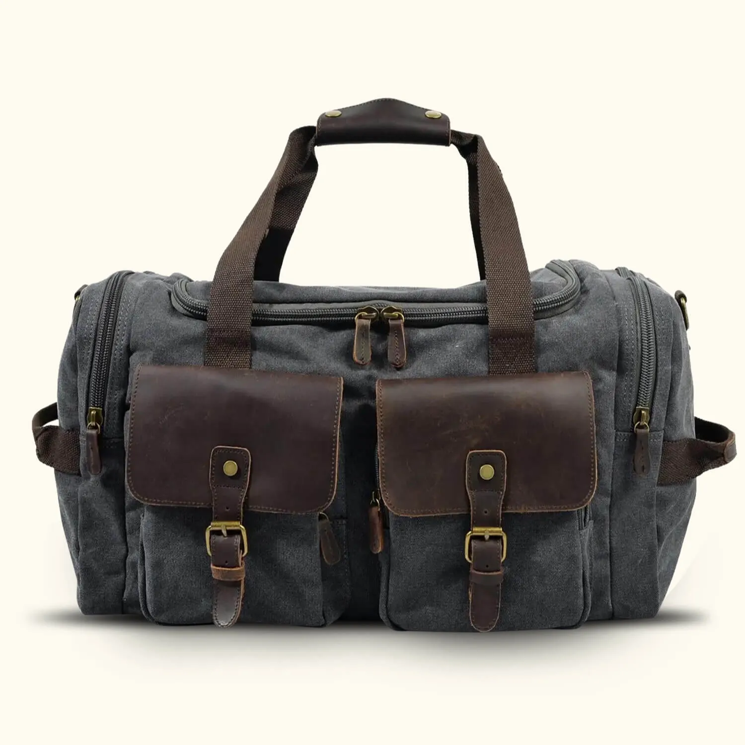 The Buckaroo Fit - Vintage Canvas Gym Bag