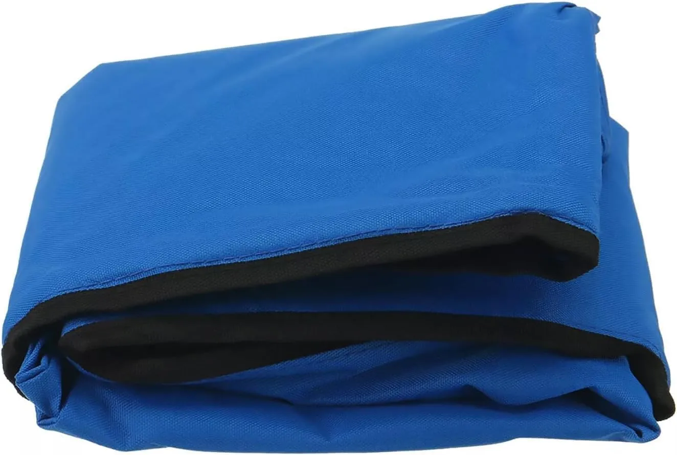 V-shaped waterproof boat cover Bimini Top Protective Cover 600D Oxford Cloth Storage Cover Outdoor Yacht Cover Awning Cover Yacht Canopy Stand Steel Tube Oxford Storage Bag Hull Protectors(3BOW 54"~60