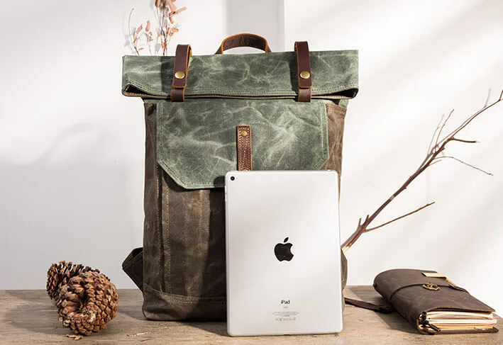 Vintage School Backpack, Laptop Rucksack, Travel Bag BM5191