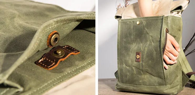 Vintage School Backpack, Laptop Rucksack, Travel Bag BM5191