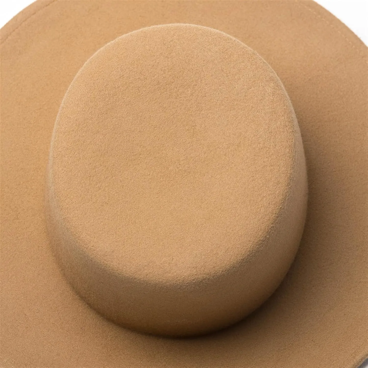 Wide Brim Fedora Hat for Women Men Classic Panama Hat Costume Wool Fedora Hat