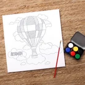 Your First Canvas Art Kit - Hot Air Balloon