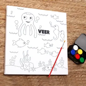 Your First Canvas Art Kit - Under The Sea